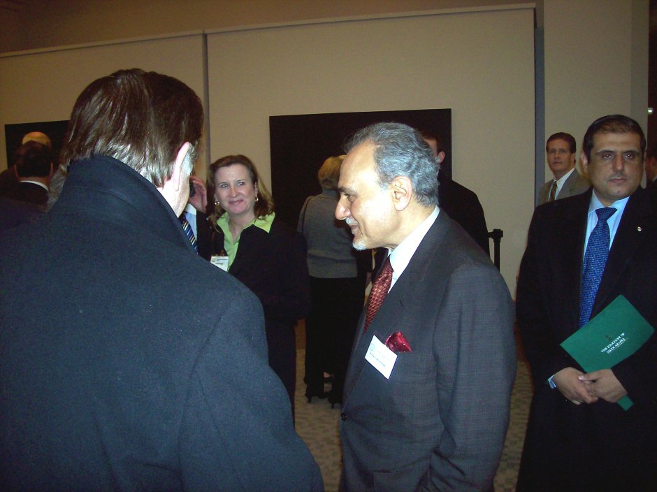Prince Turki al-Faisal at AWAC, Jan. '07
